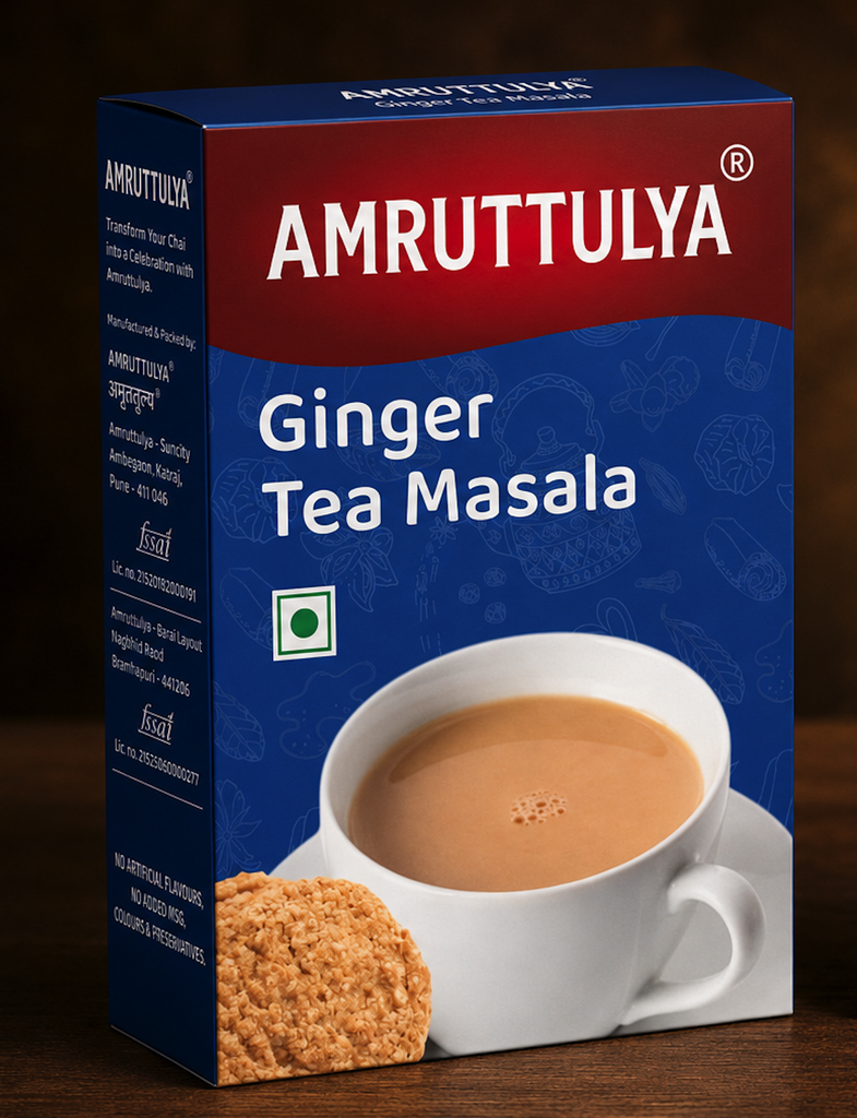 Amruttulya® Ginger Masala 1KG Bulk Pack